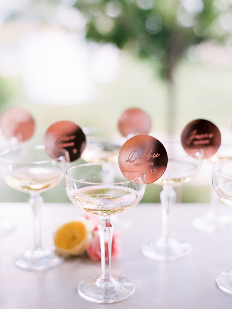 River Bottoms Ranch, Utah, Champagne Coupes