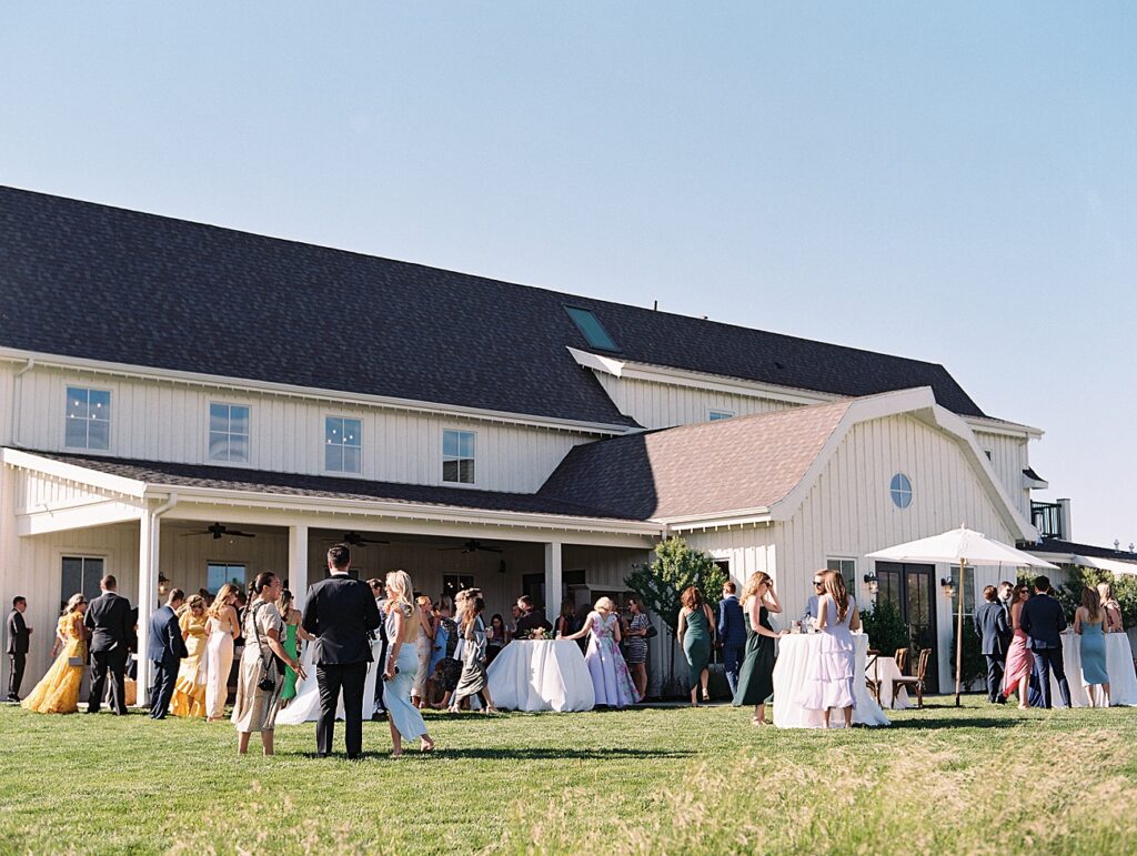 River Bottoms Ranch Wedding, Cocktail Hour, Utah 