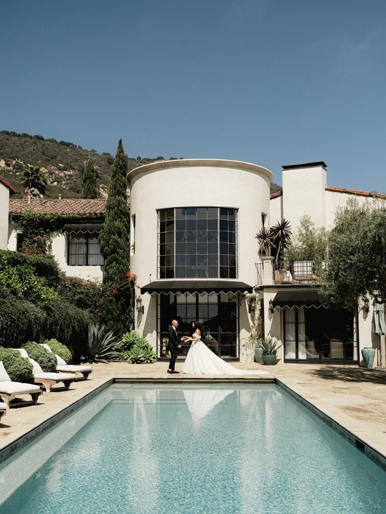 Klentner Ranch Main House by Pool