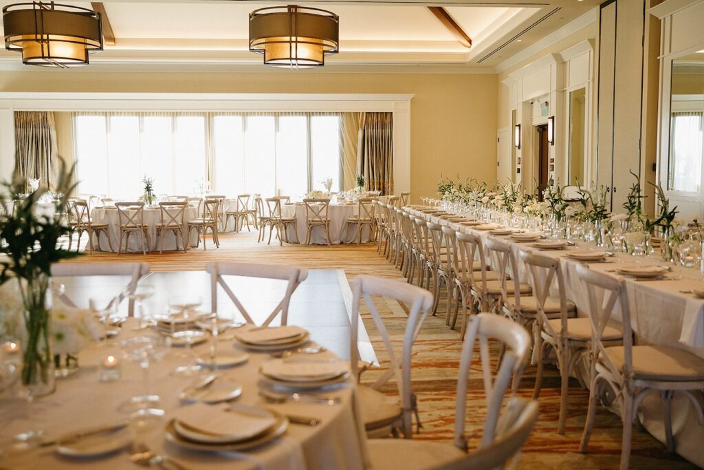 Wedding Reception at Newport Beach Country Club