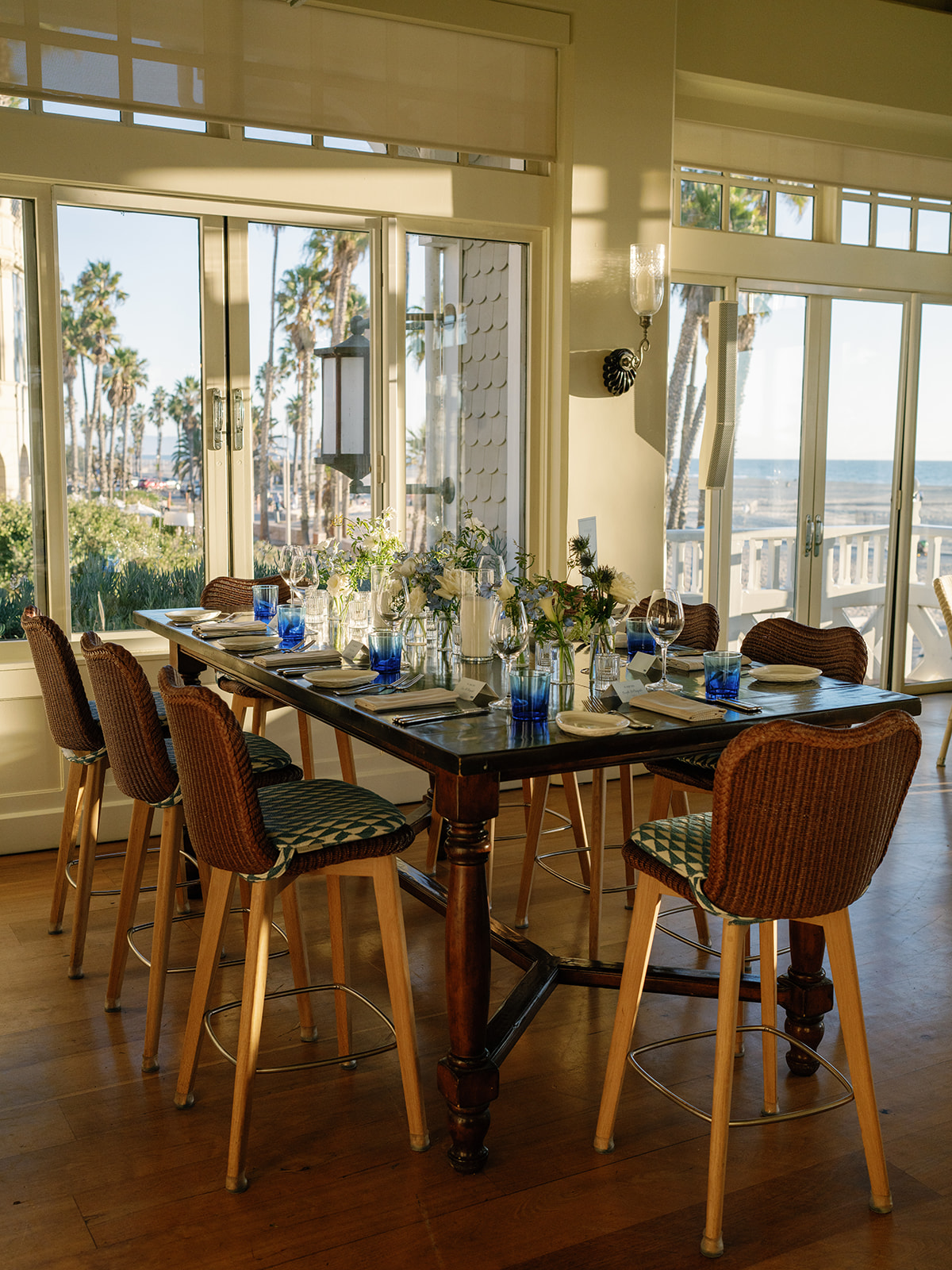 rehearsal dinner table
